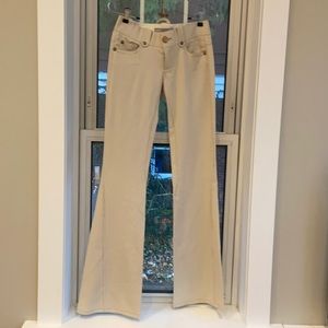 Bishop cream trousers Sz 25